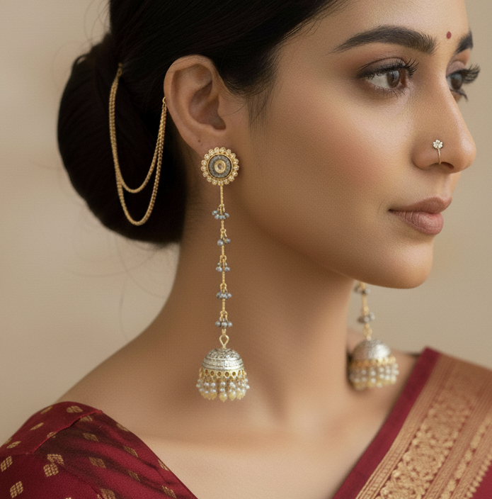 morkanthi antique earring