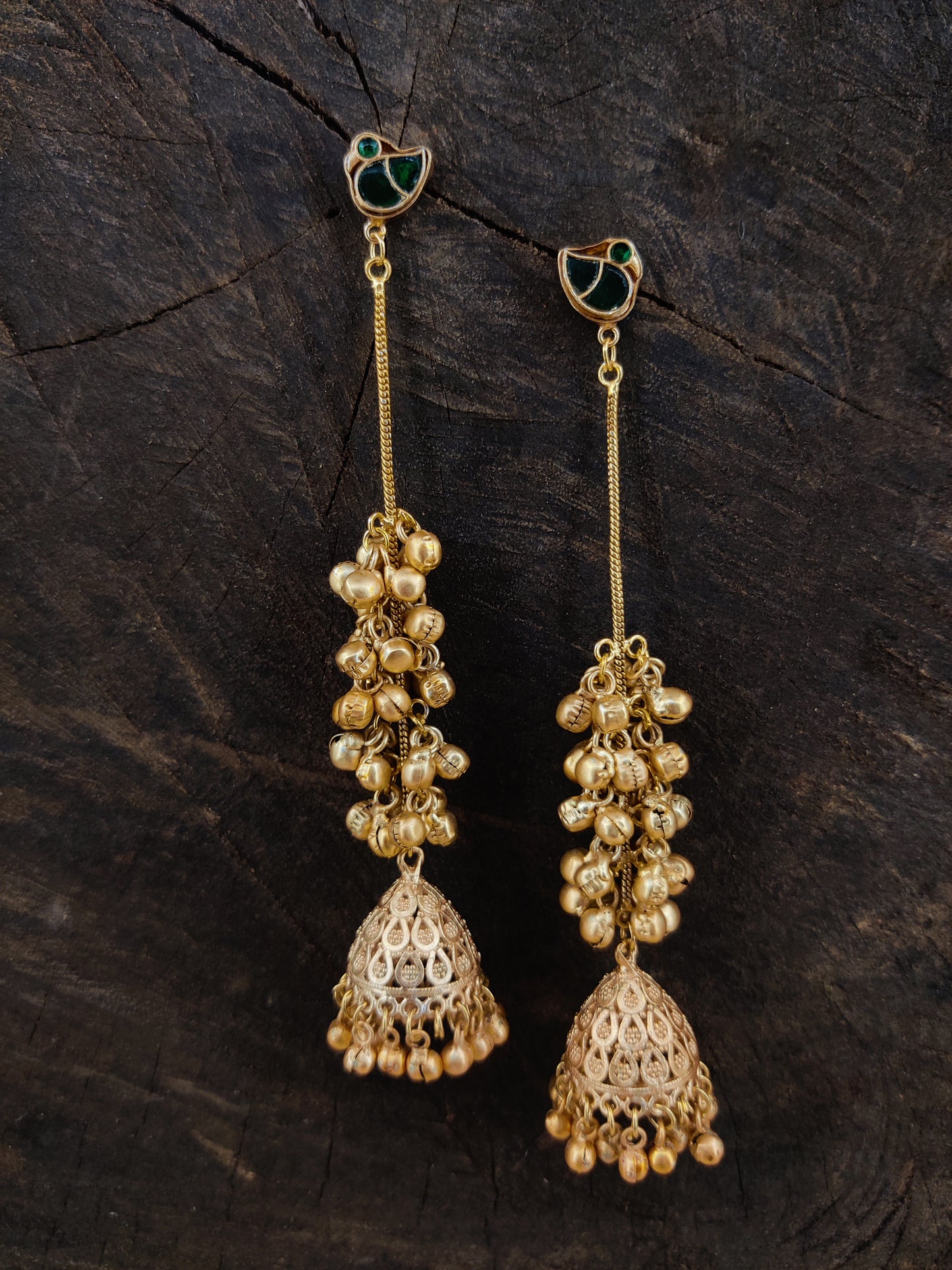 manjiri fancy earrings