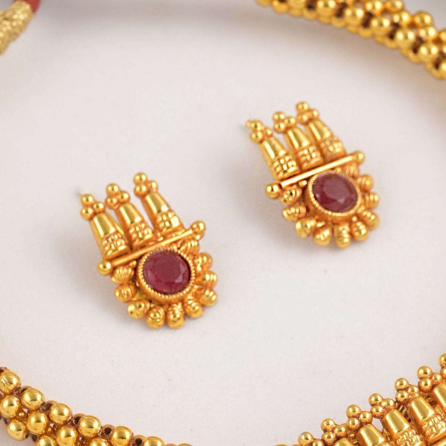 swarn narmada kolhapuri antique thushi