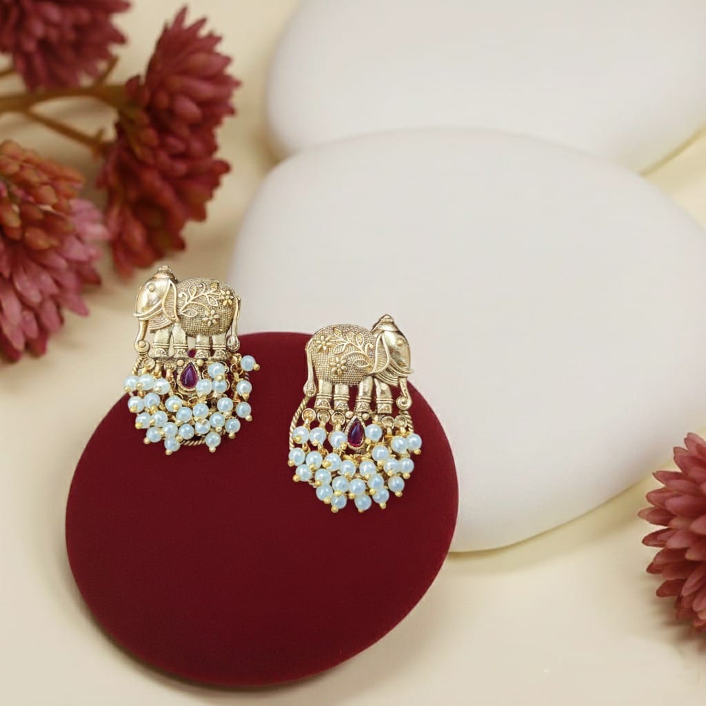 antique gajantlakshmi tops