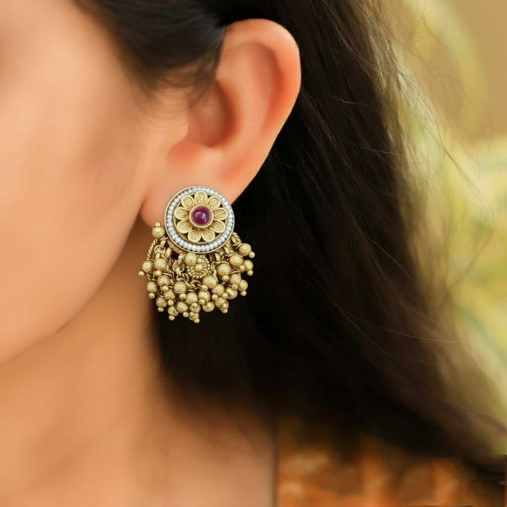 chandanmoti antique moti tops