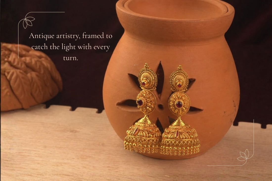 Antique & Matte Finish Gold Jewellery: Why Neo-Heritage Designs Are Trending in 2026?