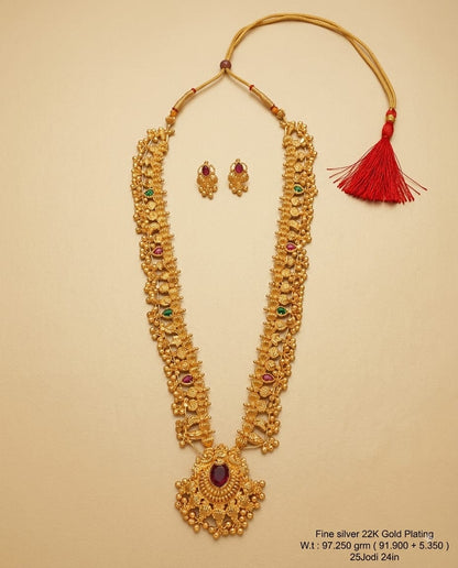 Swarnalata Silver Saaj