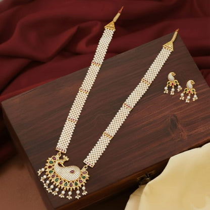 MayurVanti Moti Neckkace