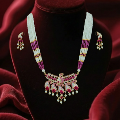 Motirangoli Moti Nrcklace