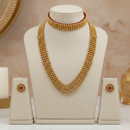 Alankarika Antique Necklace Set