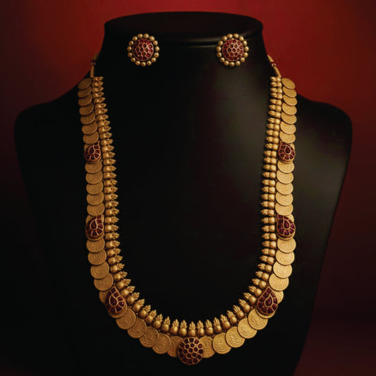Rajvillas Mudrika Long Necklace