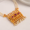 Chandrika Ruchi Antique Pearl Long Necklace
