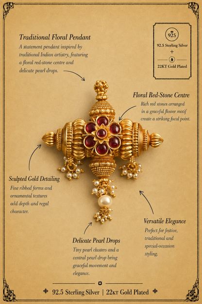 Ratna Silver Pendant