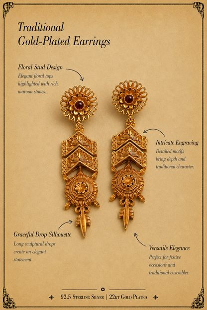 Sooraj Silver Earrings