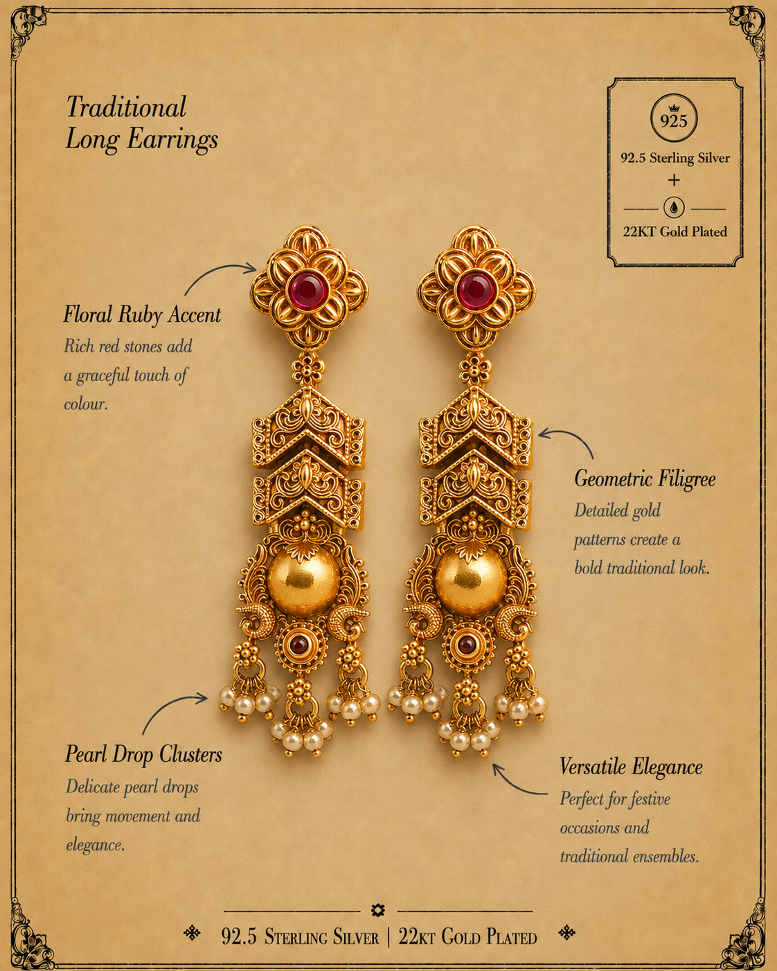 zumroor silver jhumka