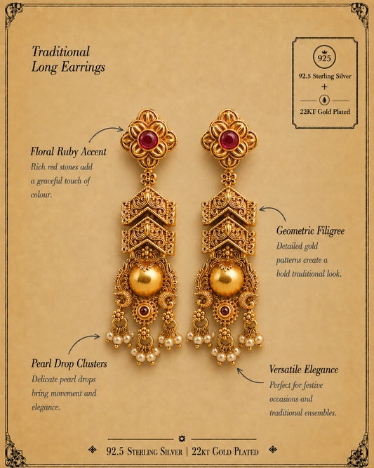 Zumroor Silver Jhumka