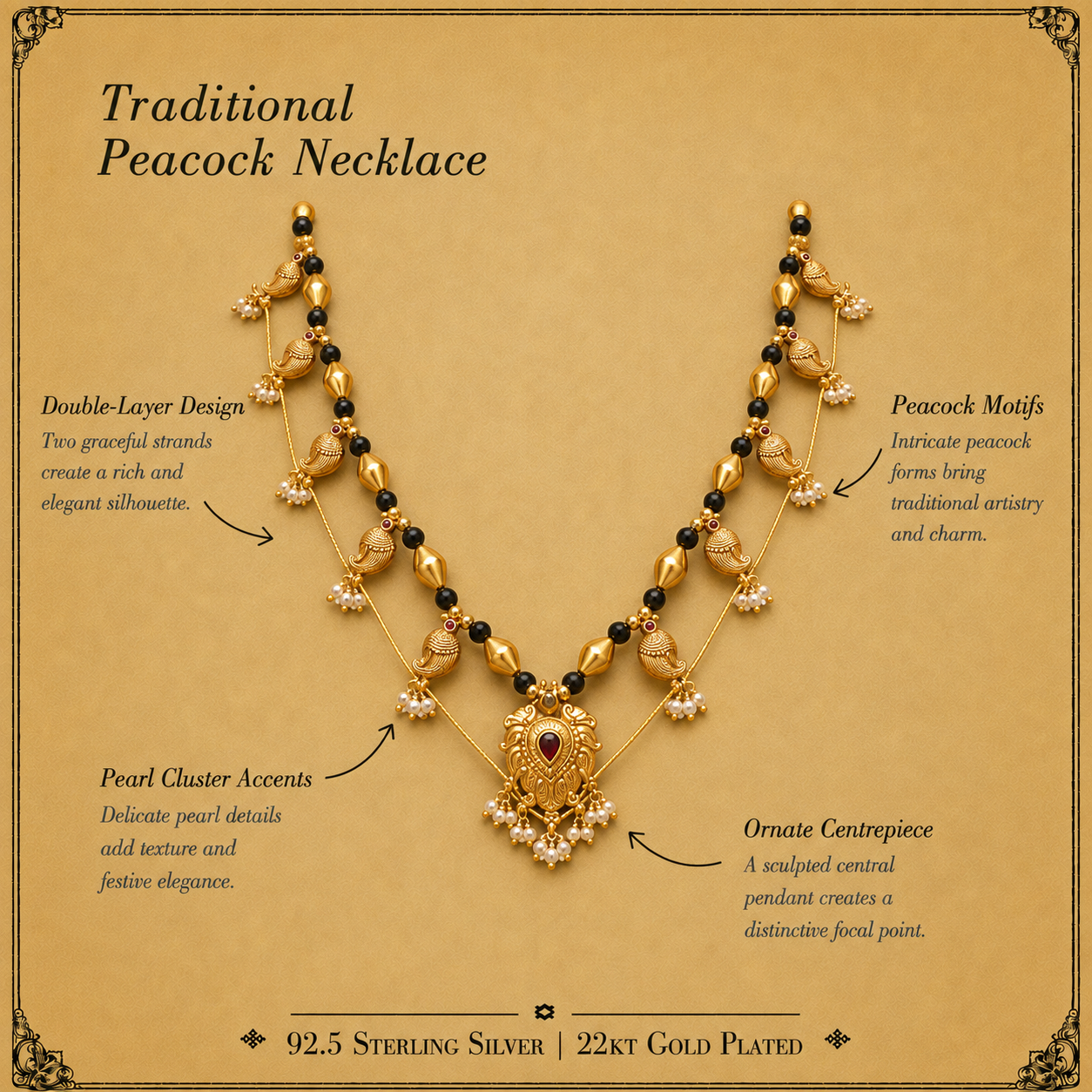 nakshtramala silver necklace