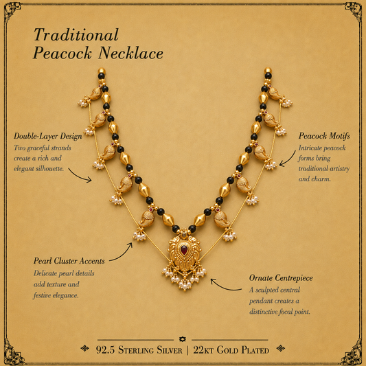 Nakshtramala Silver Necklace