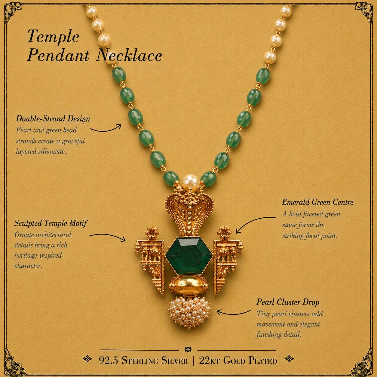 nagraaj silver necklace