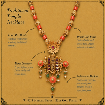 Saundrya Silver Necklace