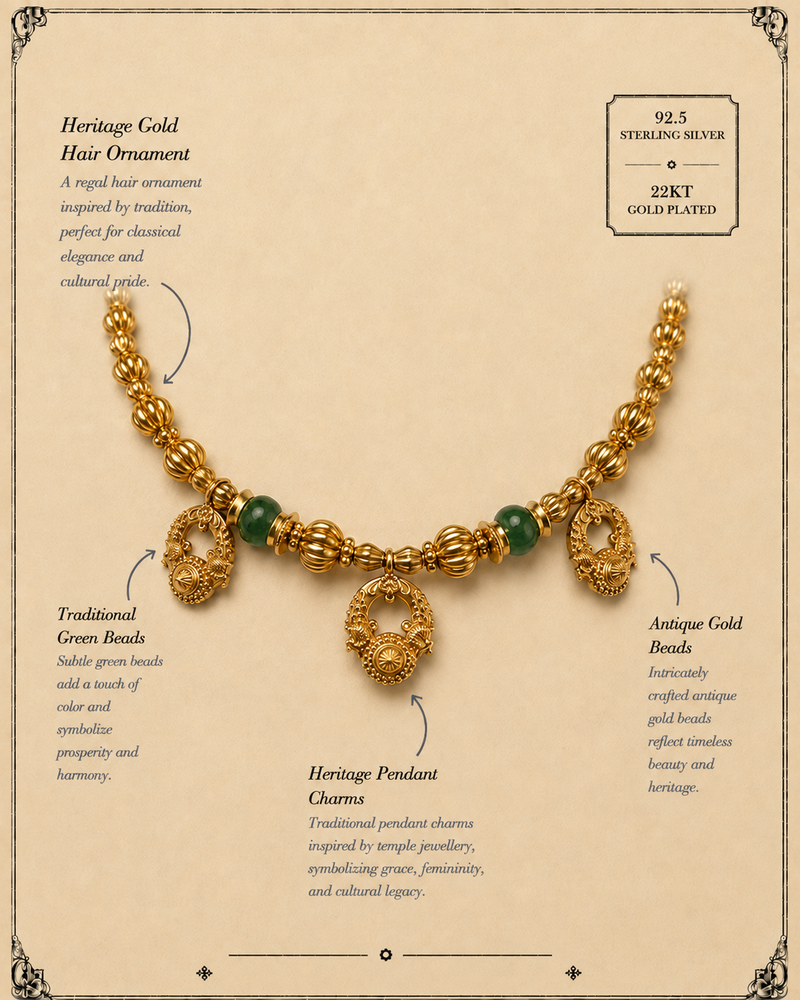 Triple Goddess Medallion Necklace