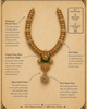 Elephant Green Stone Beaded Collar