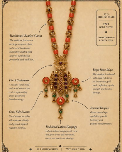 Maharani Silver Necklace