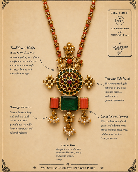 Praval Silver Necklace