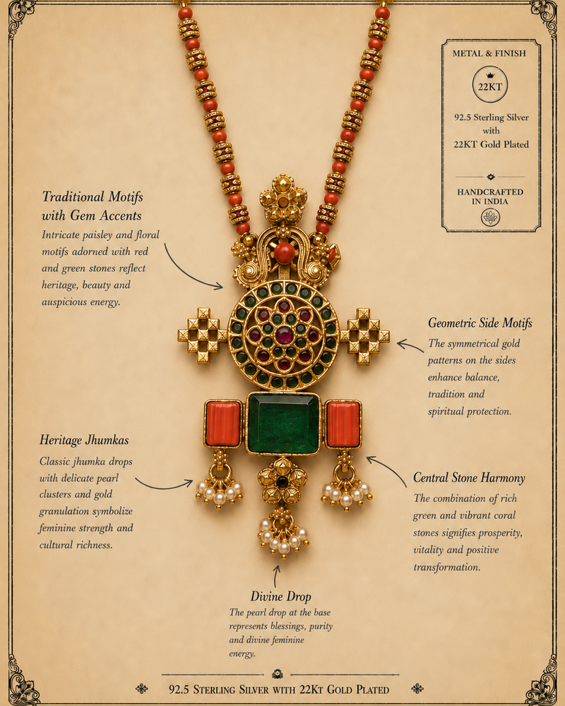 Praval Silver Necklace