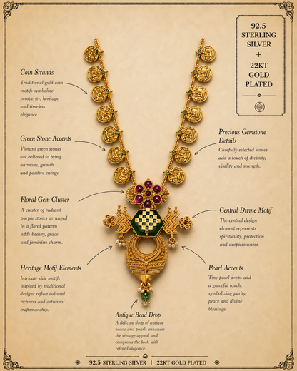Mohor Maal Silver Necklace