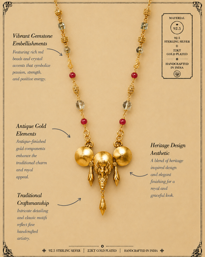 Trishakti Silver Mala