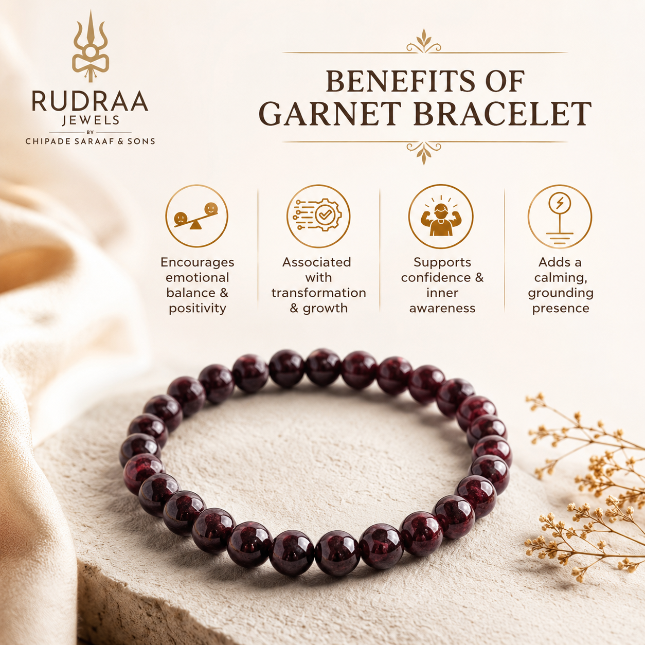 garnet bracelet