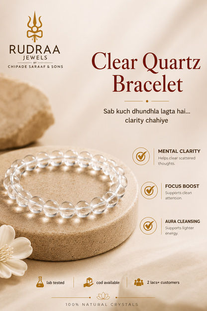 Clear Quartz Bracelet