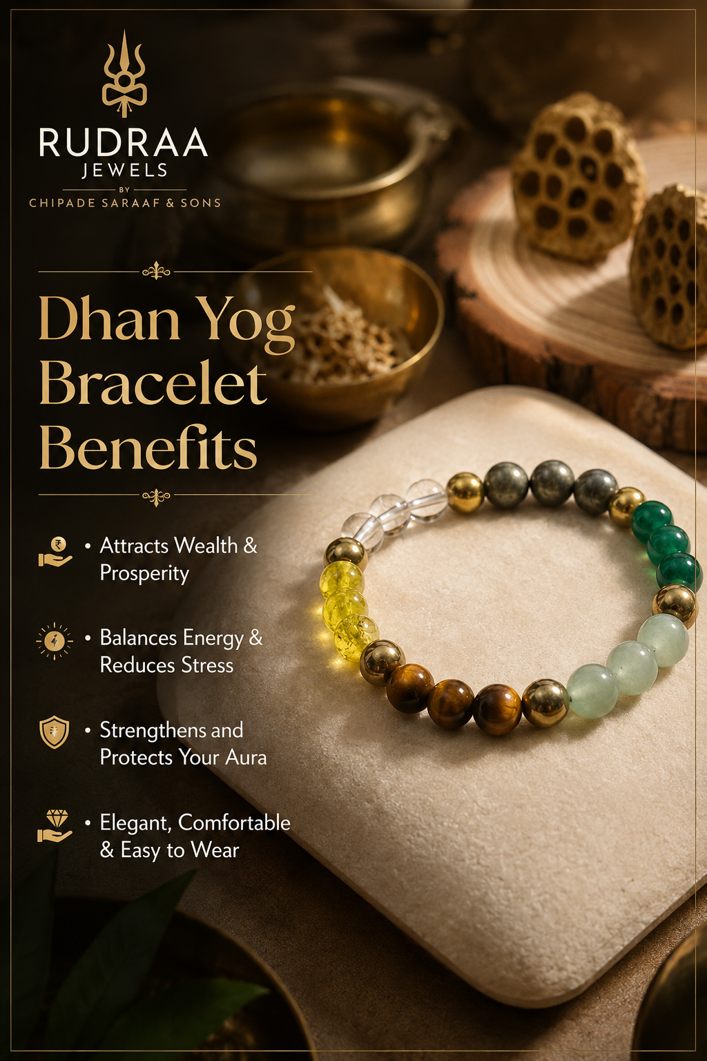 dhanyog bracelet