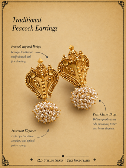 Snake Hood Silver Earrings