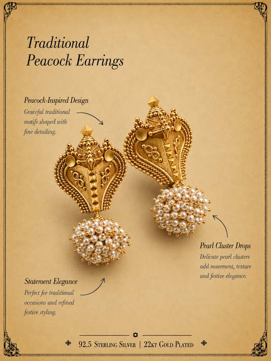 Snake Hood Silver Earrings