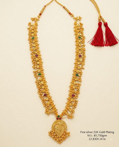 Madhumalati Silver Saaj