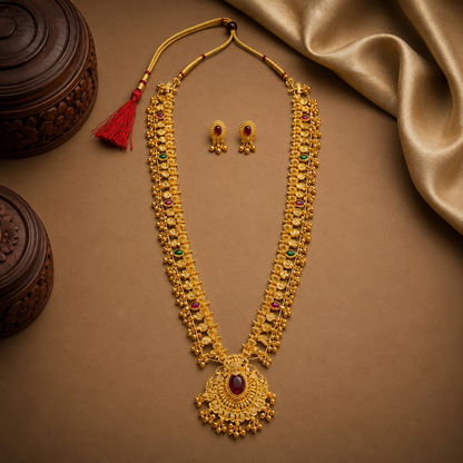 Padmavati Silver Saaj
