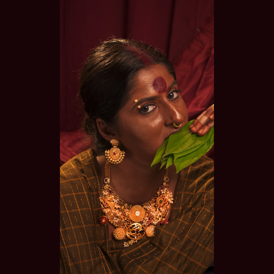 Rajwadi Silver Choker