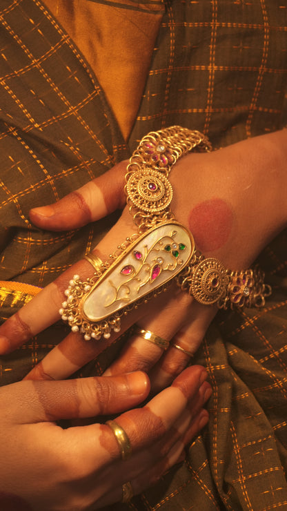 Rajas Meenakari Kundan Maal