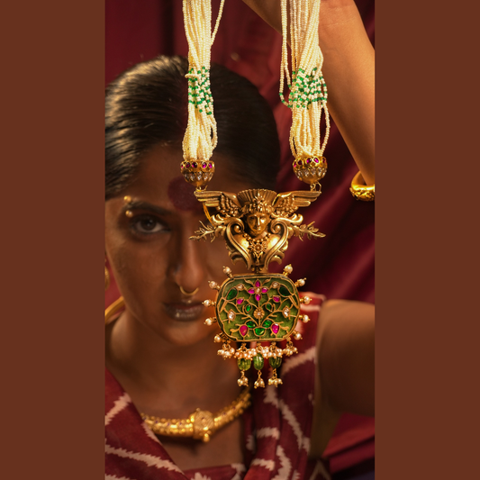 Devkanya Silver Necklace