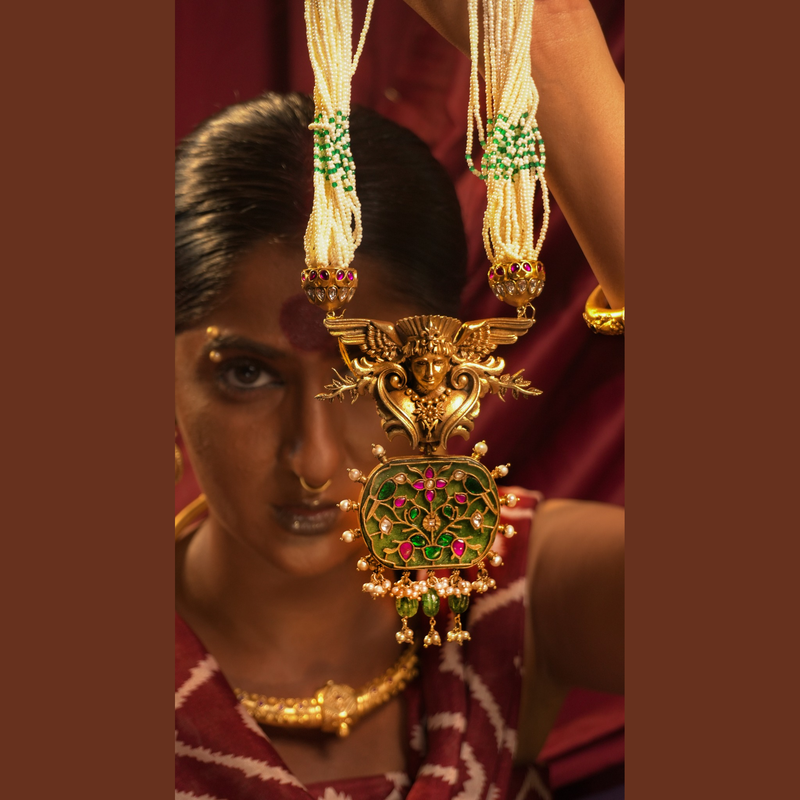 Devkanya Silver Necklace