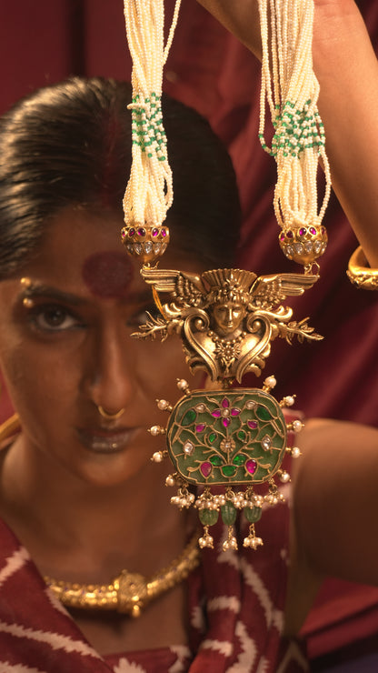 Devkanya Silver Necklace
