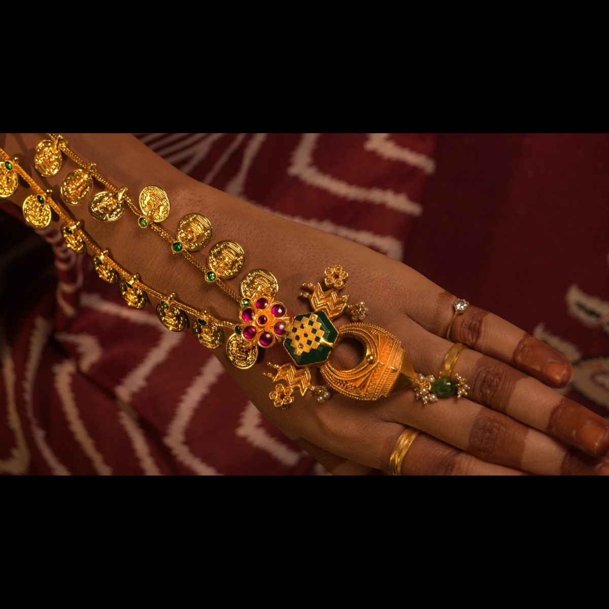 mohor maal silver necklace