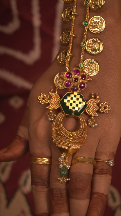 Mohor Maal Silver Necklace