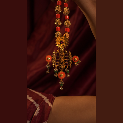 Maharani Silver Necklace