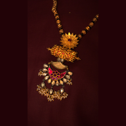 Padmika Silver Mala
