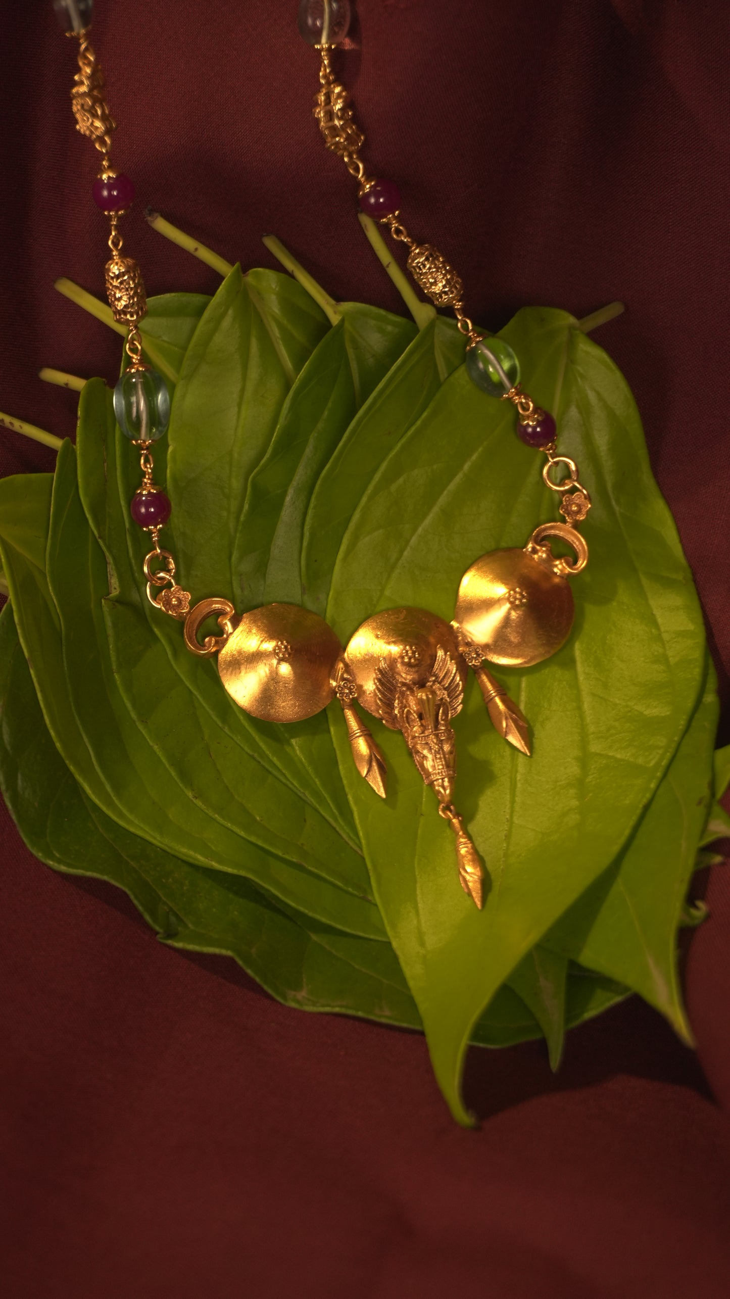 trishakti silver mala