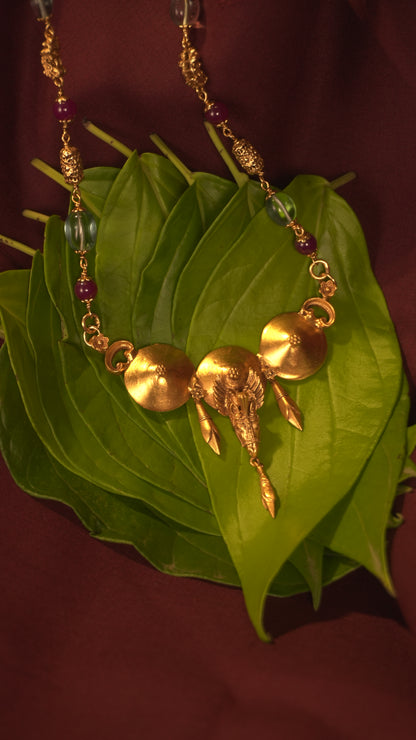 Trishakti Silver Mala