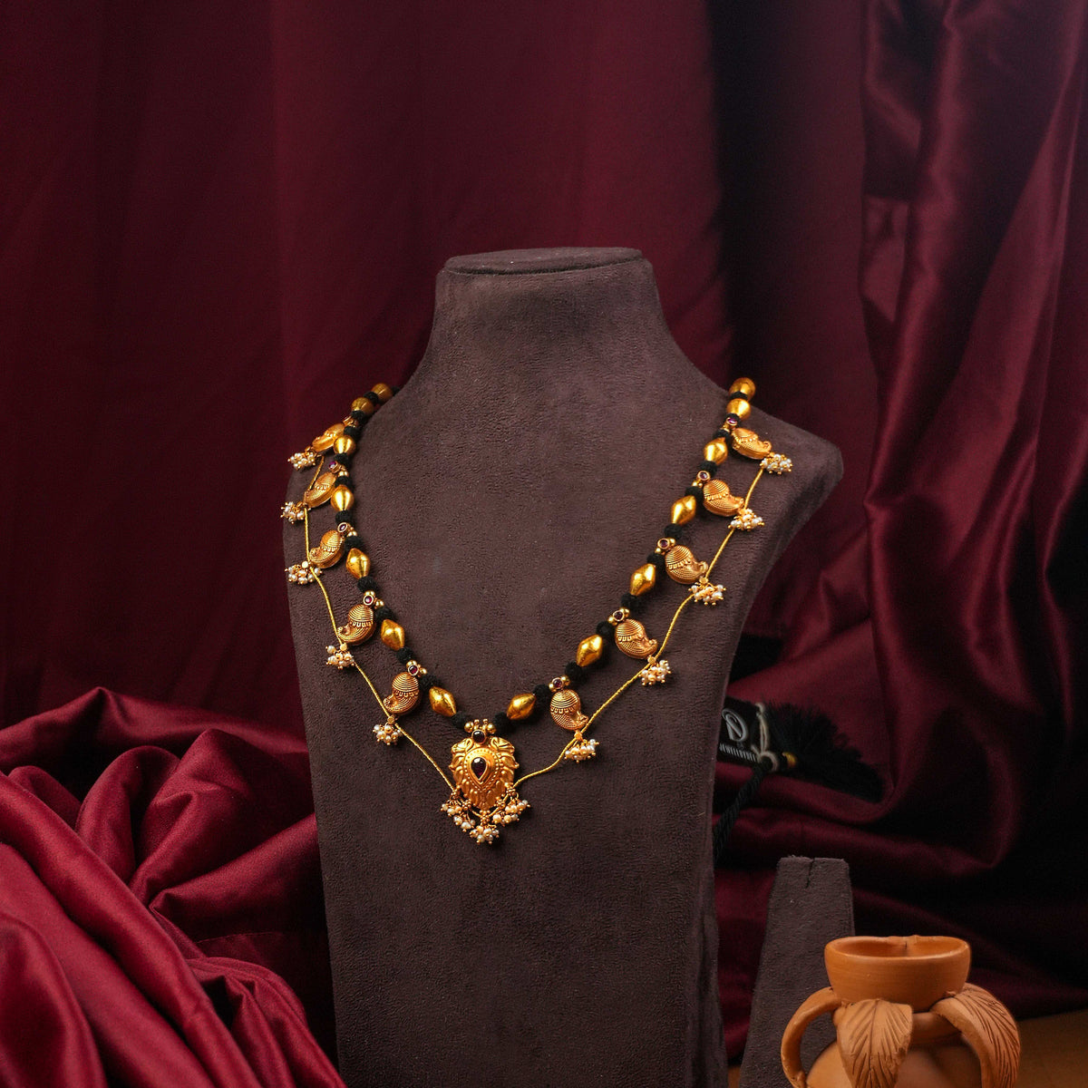 nakshtramala silver necklace
