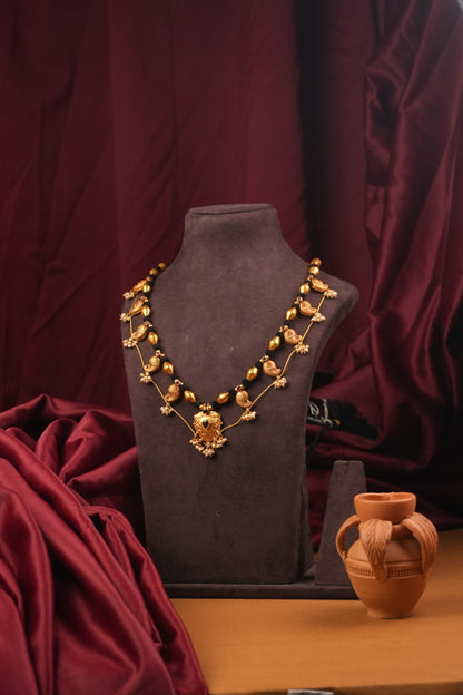 Nakshtramala Silver Necklace