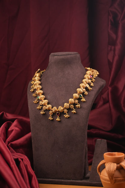 Silver Saaj Necklace