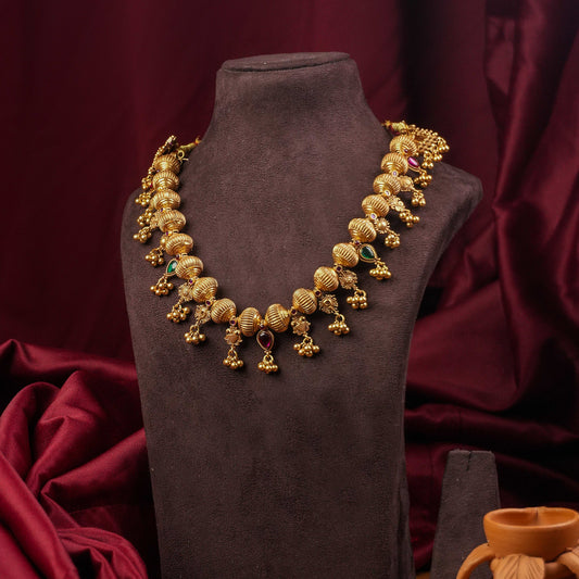 Silver Saaj Necklace