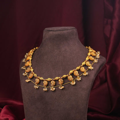 Rajesahi Silver Necklace
